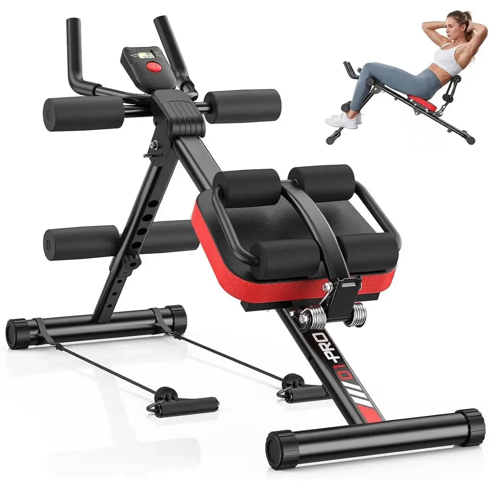 Home Gym Furniture - 5-in-1 Adjustable Ab Bench for Core