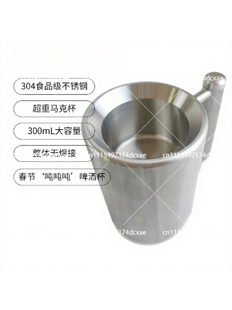 Home Gym Furniture - 8kg Dumbbell Cup Stainless Steel Sports