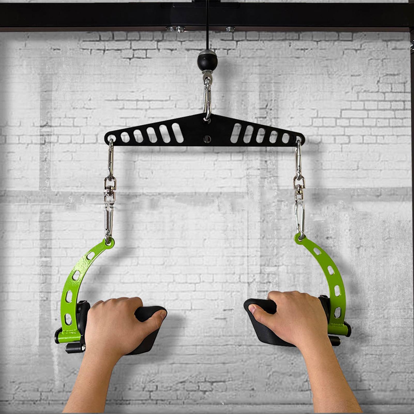 Home Gym Cable Machine - Cable Machine Attachment Pulley System Adaptor