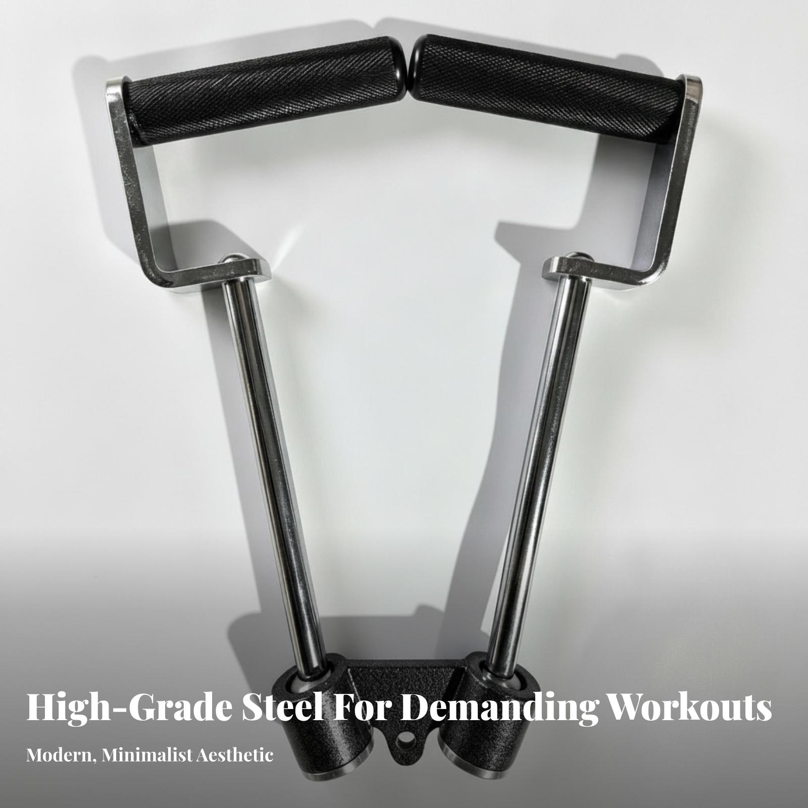 Home Gym Cable Machine - Rugged Steel Fitness Handle for Cable