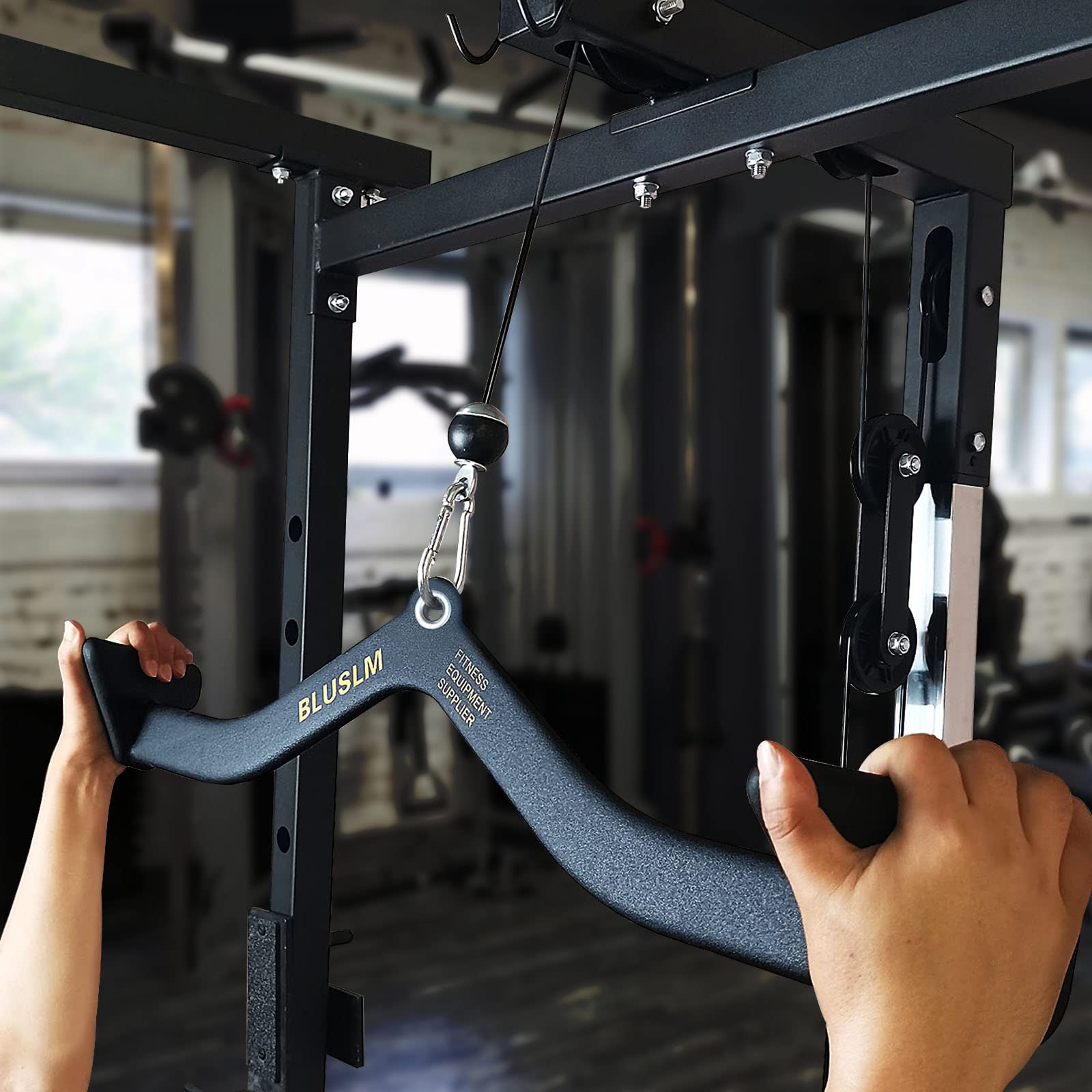 Home Gym Fitness Lat Pull Down - Home Gym Cable Machine 评论和价格