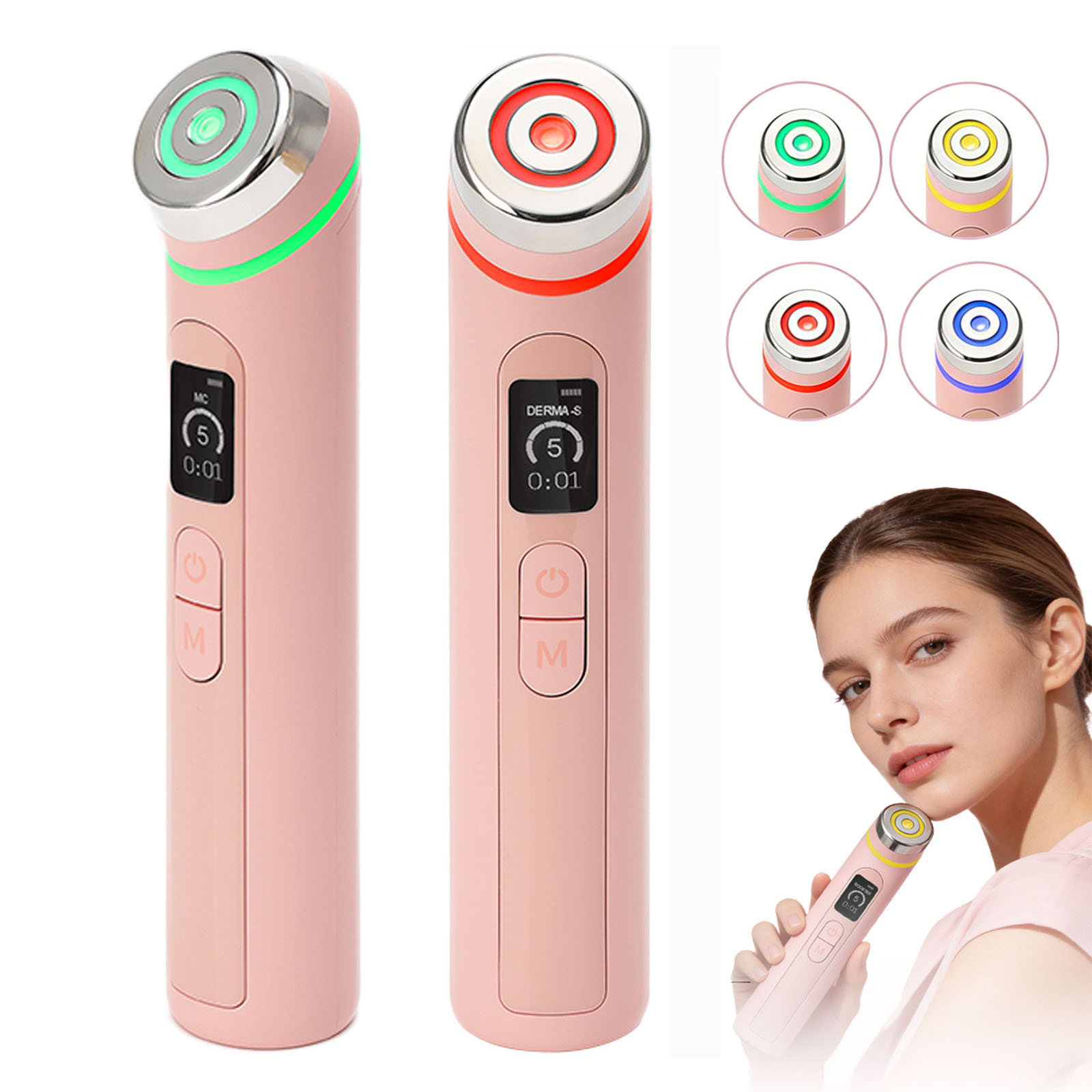 4 Colors EMS Microcurrent Faci - Home Gym Pro 评论和价格
