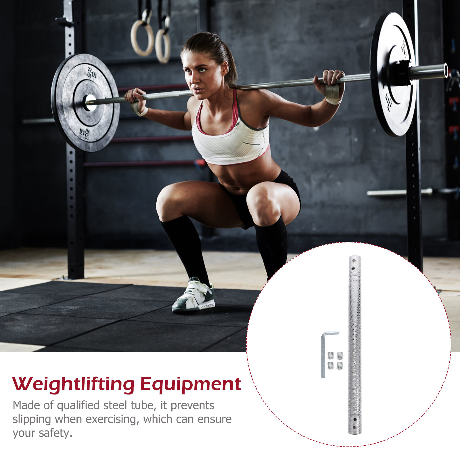 40Cm Barbell Connector for Dum - Home Gym Youtube 评论和价格