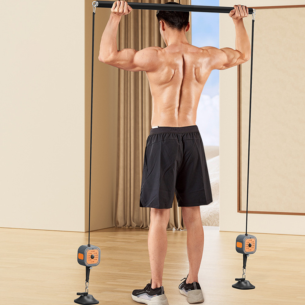 Adjustable Resistance Band Fit - Home Gym Cable Machine 评论和价格