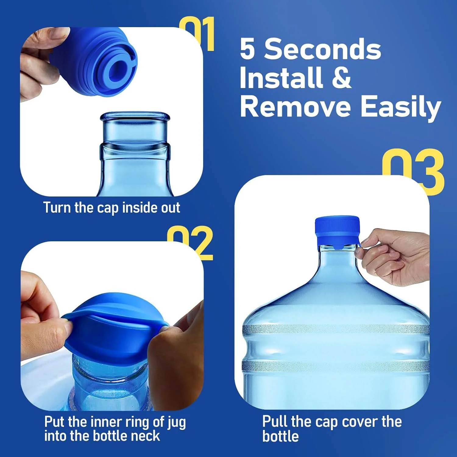 5 Pack 3.5 Gallon Water Jug Ca - Home Gym Kettler 评论和价格
