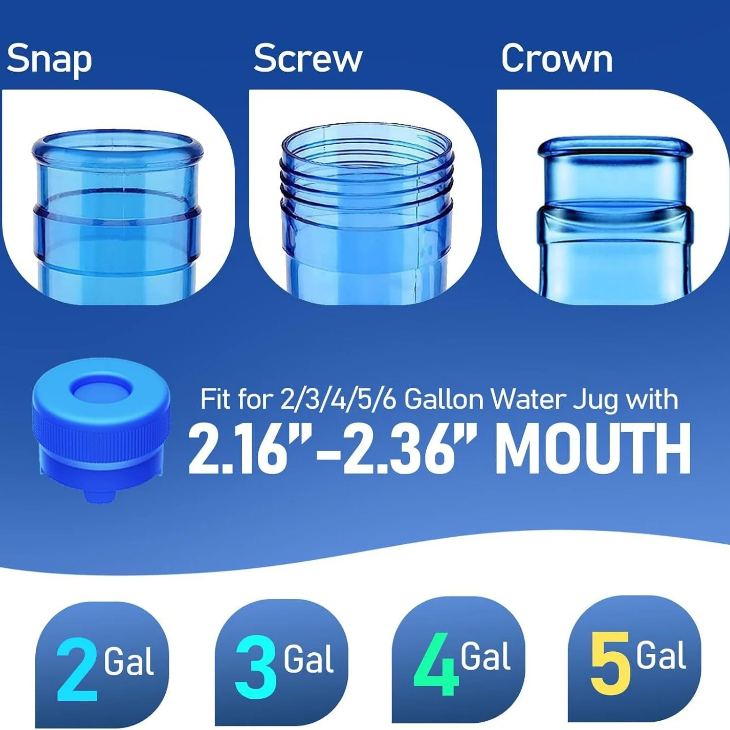 5 Pack 3.5 Gallon Water Jug Ca - Home Gym Kettler 评论和价格