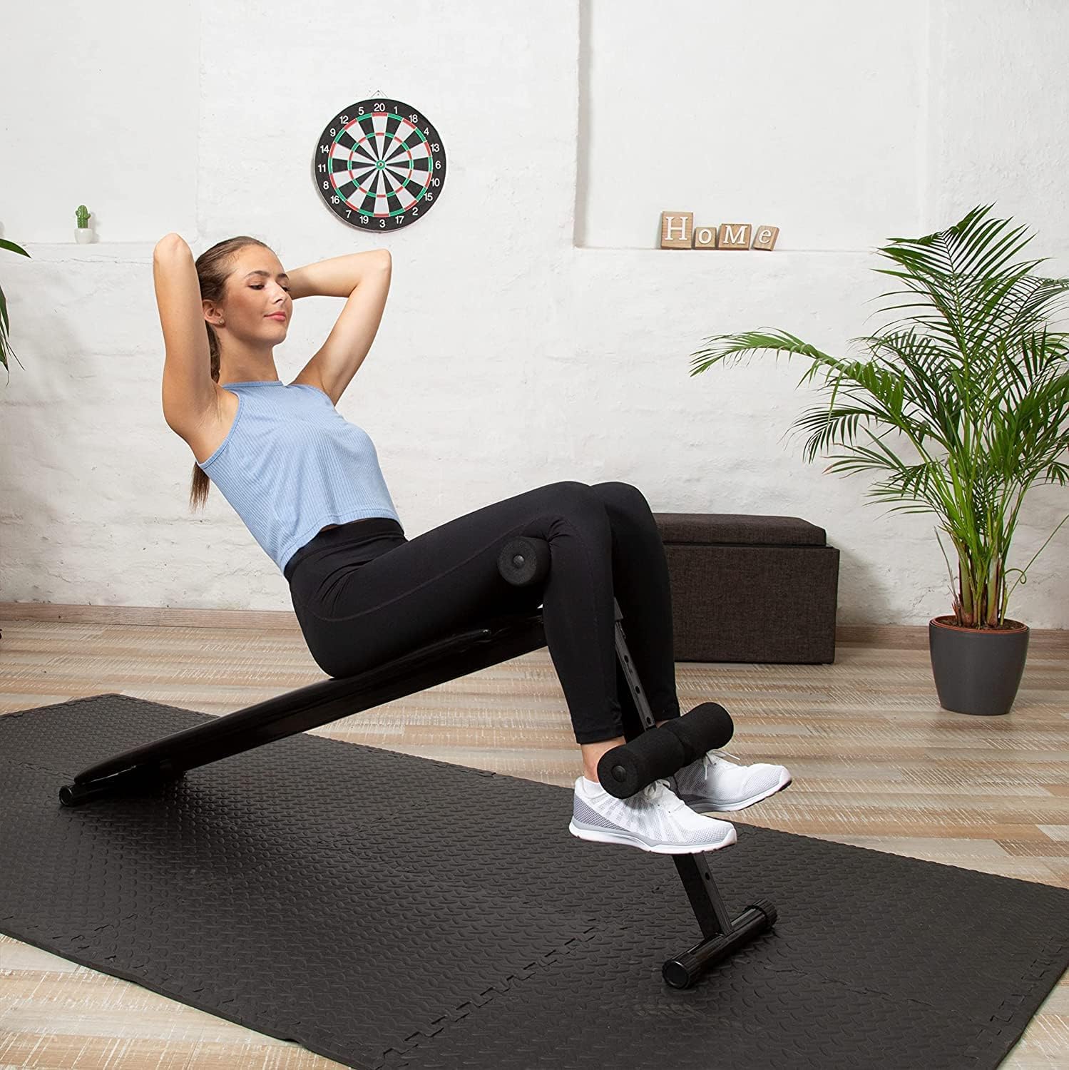 18/36Pcs Dark Interlocking Sof - Home Gym Nala 评论和价格