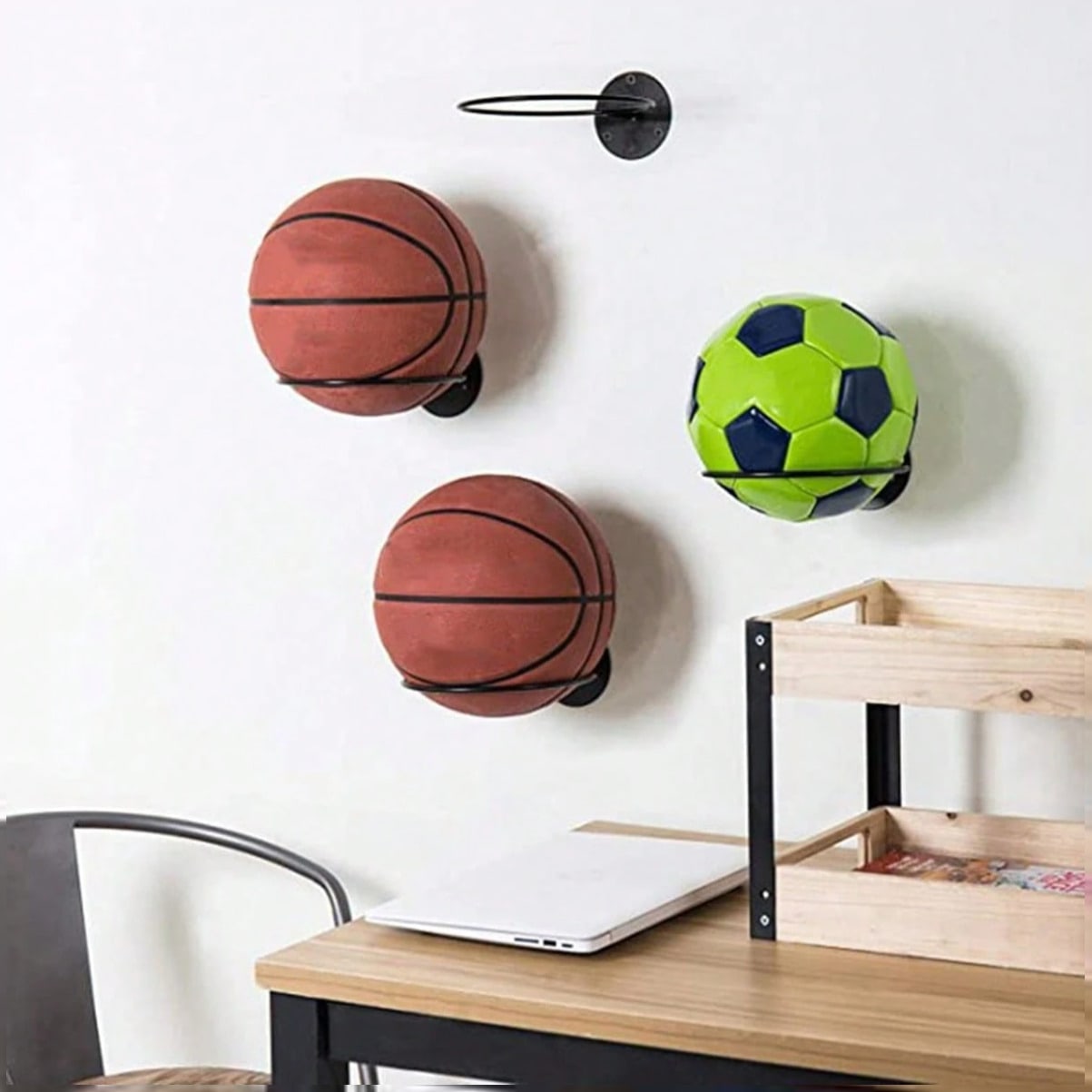 Space Saving Wall Mounted Bask - Home Gym Furniture 评论和价格