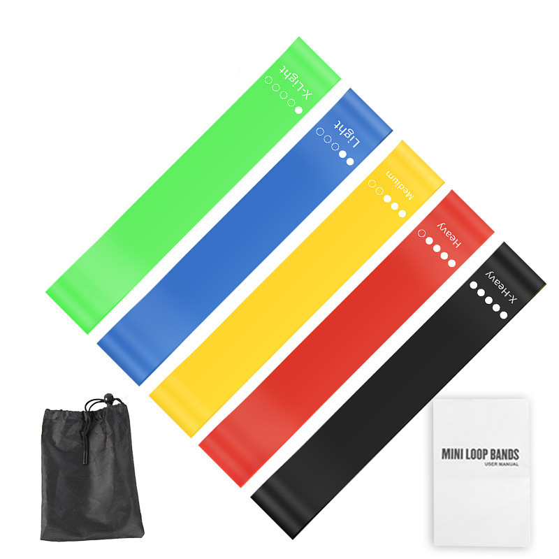 5Pcs TPE Resistance Bands Set  - Home Gym Furniture 评论和价格