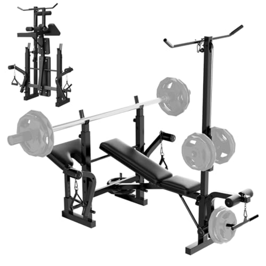 Home Gym Weight Bench Set: Ste - Home Gym Leg Extension 评论和价格