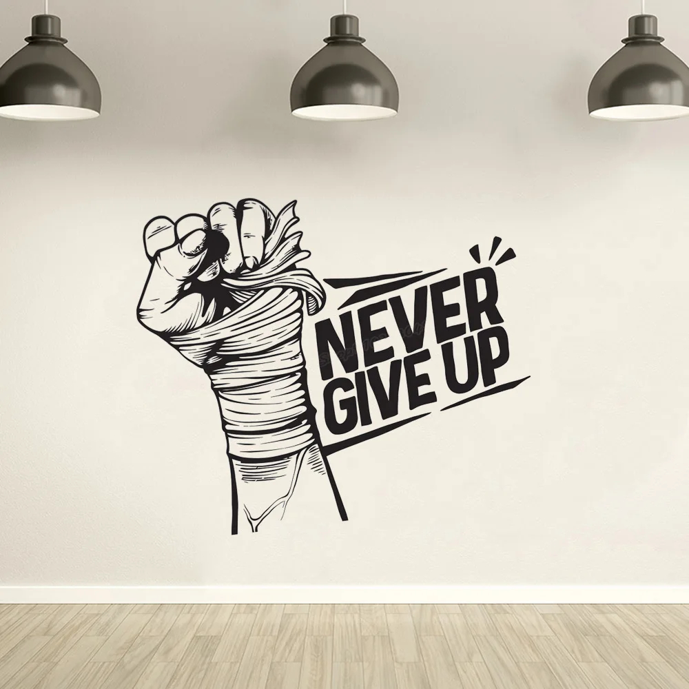 Nunca Desista Decalque De Pare - Home Gym Wallpaper 评论和价格