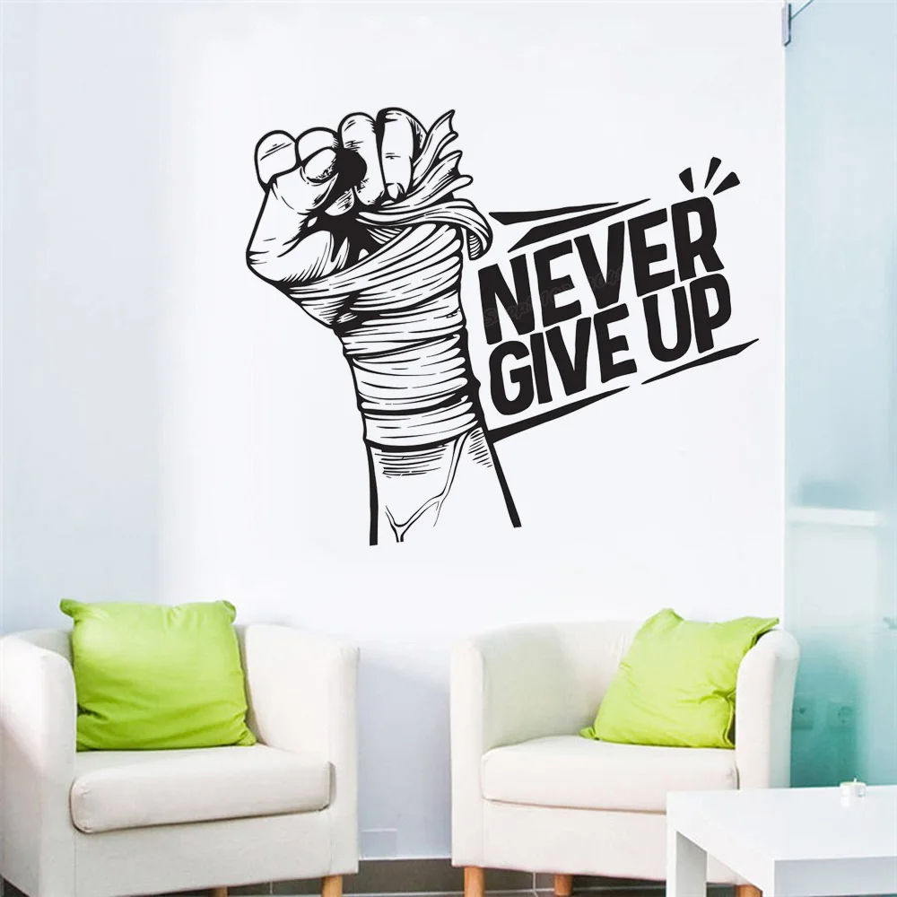 Nunca Desista Decalque De Pare - Home Gym Wallpaper 评论和价格