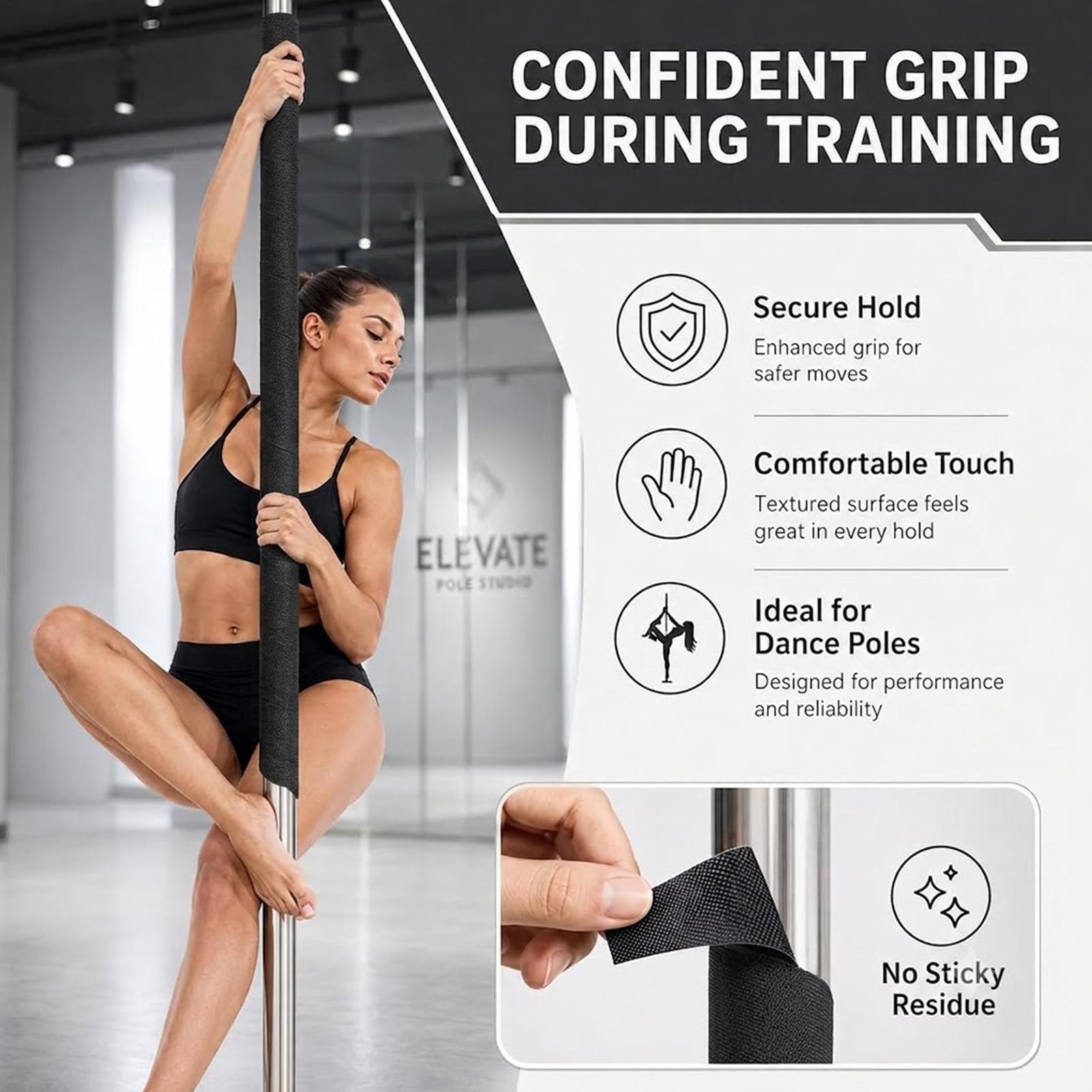 Pole Dancing Grip Tape Adhesiv - Home Gym Yoga Studio 评论和价格