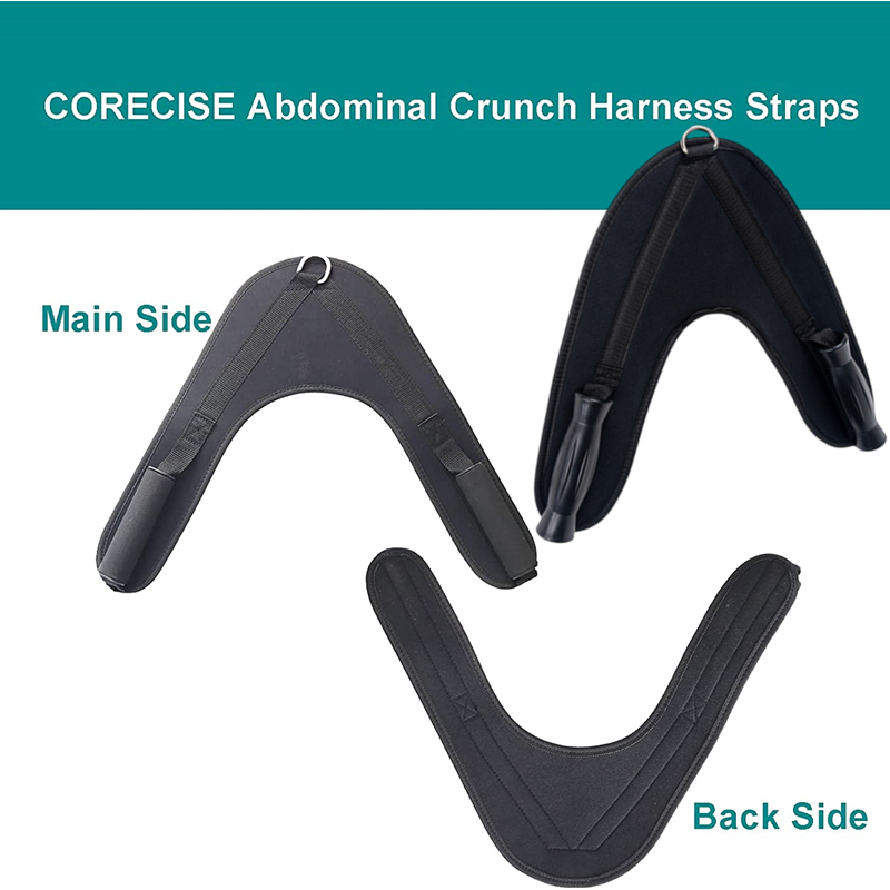 V-shape Abdominal Crunch Harne - Home Gym Cable Machine 评论和价格