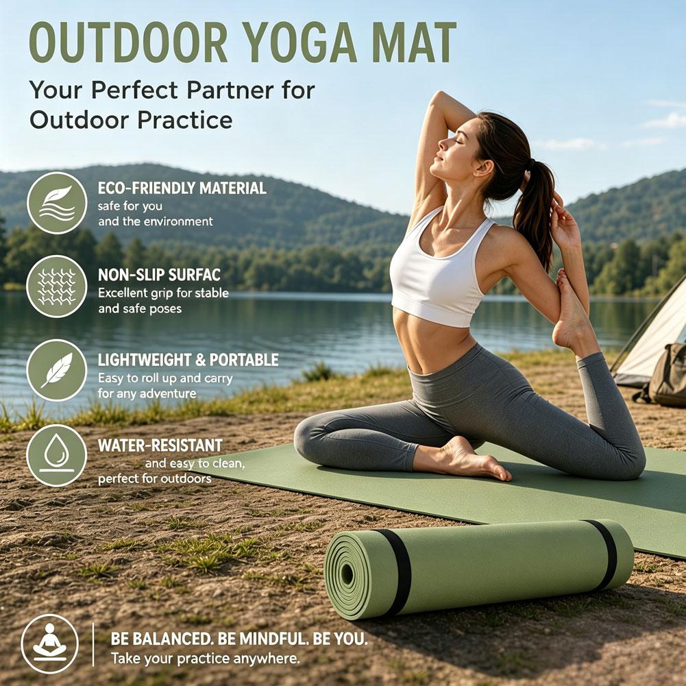 180x50cm Non-slip Pilates Yoga - Gymnastics Mat Thick 评论和价格